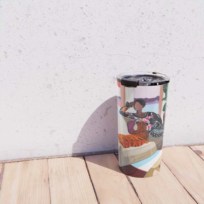 Tiger Queen Travel Mug Gallery Image 4