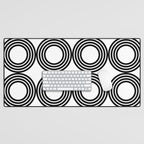 Geometric Pattern 02A Desk Mat Gallery Image 1