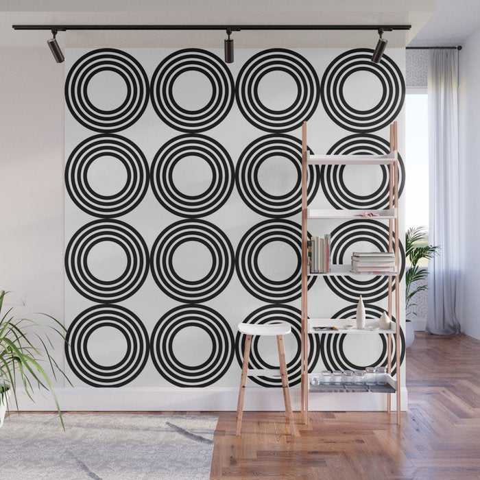 Geometric Pattern 02A Wall Mural Gallery Image 1