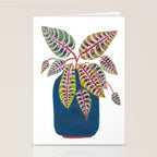 Potted Prayer Plant Stationery Card Gallery Image 2