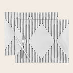 Grid (Golden Brown) Placemat Gallery Image 1