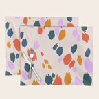 Rainbow Animal Print  Placemat Gallery Image 1