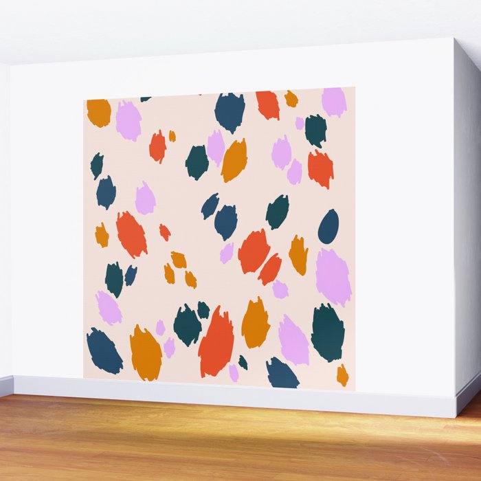 Rainbow Animal Print  Wall Mural Gallery Image 2
