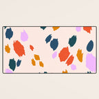 Rainbow Animal Print  Desk Mat Gallery Image 3