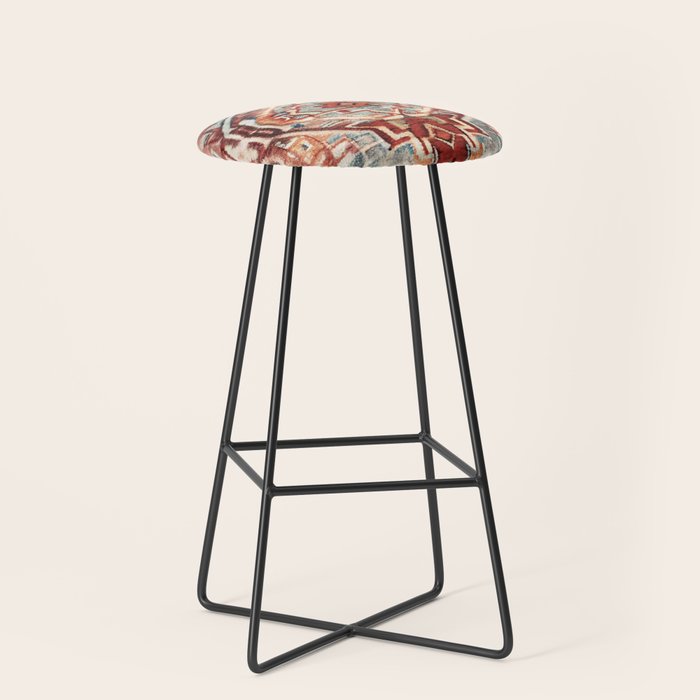 Aesthetic Boho Eclectic Stool Gallery Image 1