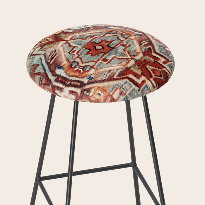 Aesthetic Boho Eclectic Stool Gallery Image 2