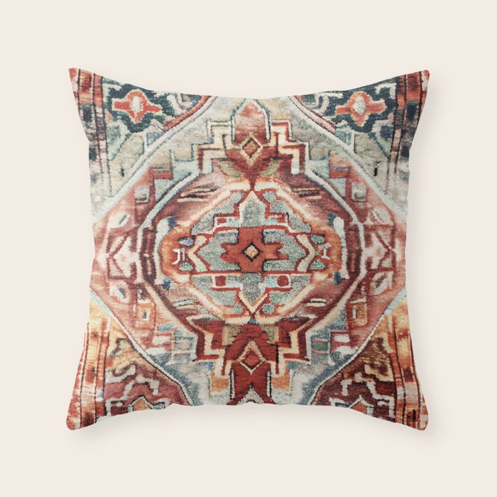 Aesthetic Boho Eclectic Throw Pillow Gallery Image 6