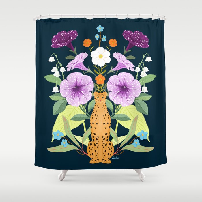 Harmony Garden Shower Curtain Gallery Image 1