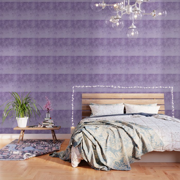 Modern elegant lavender lilac glitter marble Wallpaper Gallery Image 3