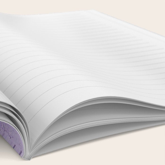 Modern elegant lavender lilac glitter marble Notebook Gallery Image 2
