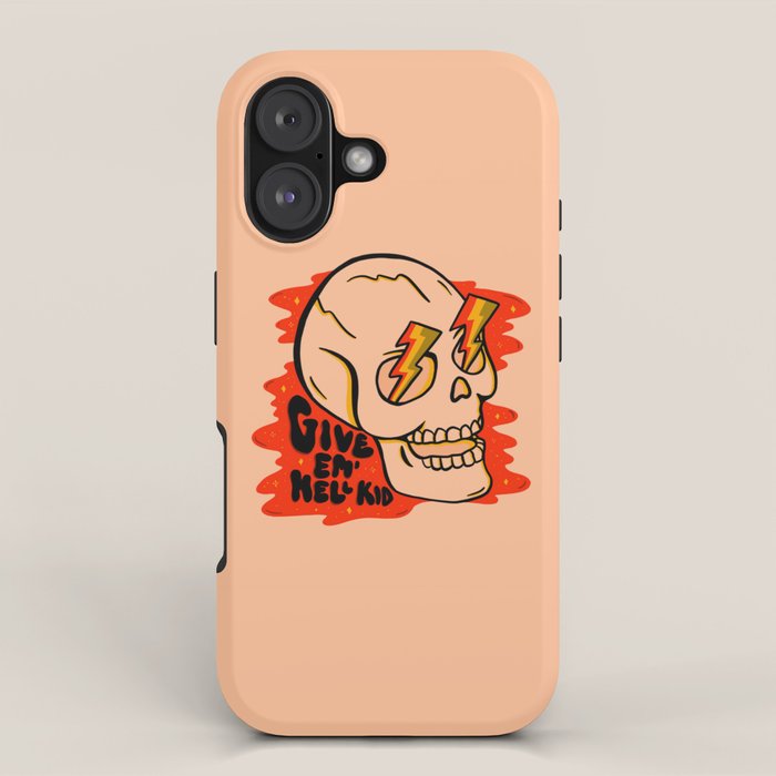 Give 'Em Hell iPhone Case Gallery Image 1