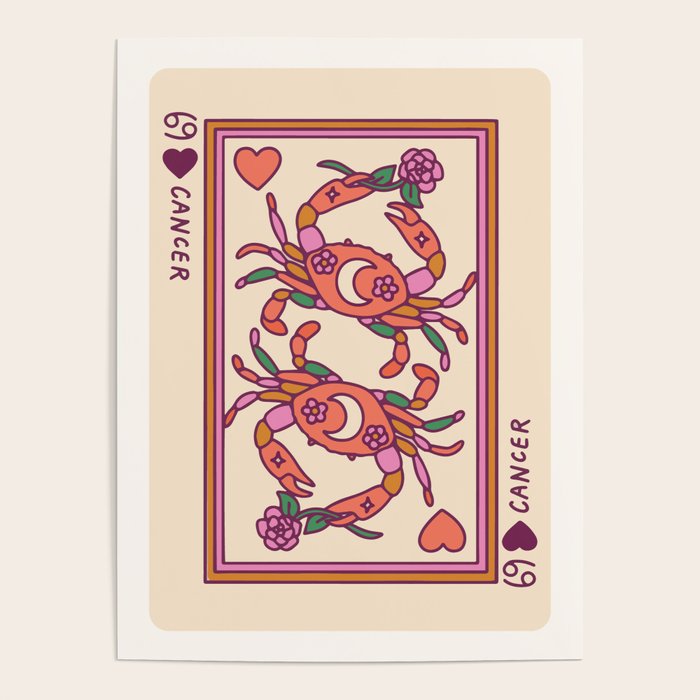 Cancer Playing Card Poster Gallery Image 4