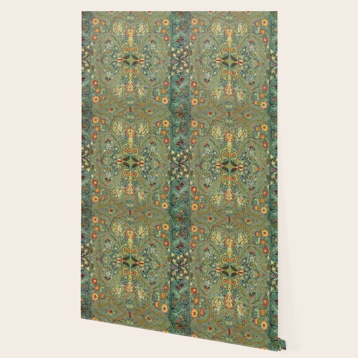 William Morris Antique Acanthus Floral Wallpaper Gallery Image 2