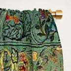 William Morris Antique Acanthus Floral Window Curtain Gallery Image 2
