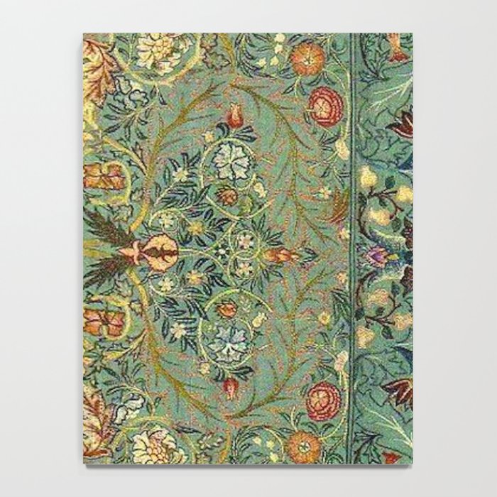 William Morris Antique Acanthus Floral Notebook Gallery Image 4