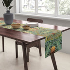 William Morris Antique Acanthus Floral Table Runner Gallery Image 2