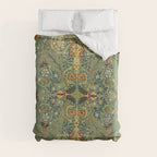 William Morris Antique Acanthus Floral Duvet Cover Gallery Image 8