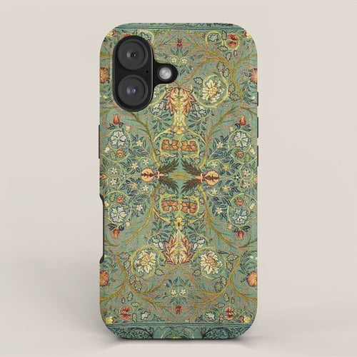 William Morris Antique Acanthus Floral Iphone Case Gallery Image 1
