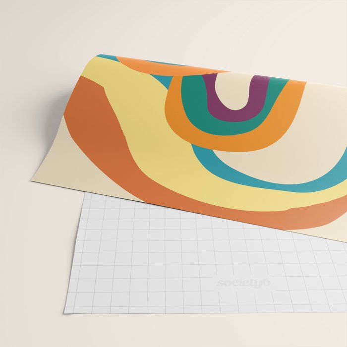 Groovy rainbow of doom Wrapping Paper Gallery Image 2