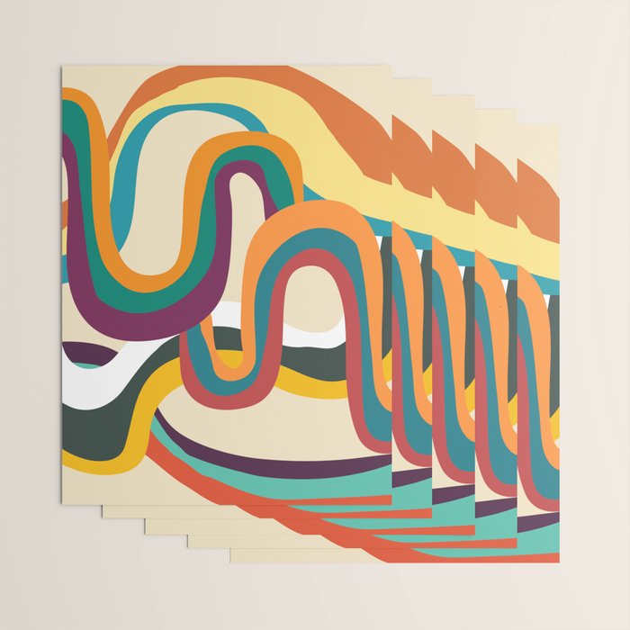 Groovy rainbow of doom Wrapping Paper Gallery Image 3