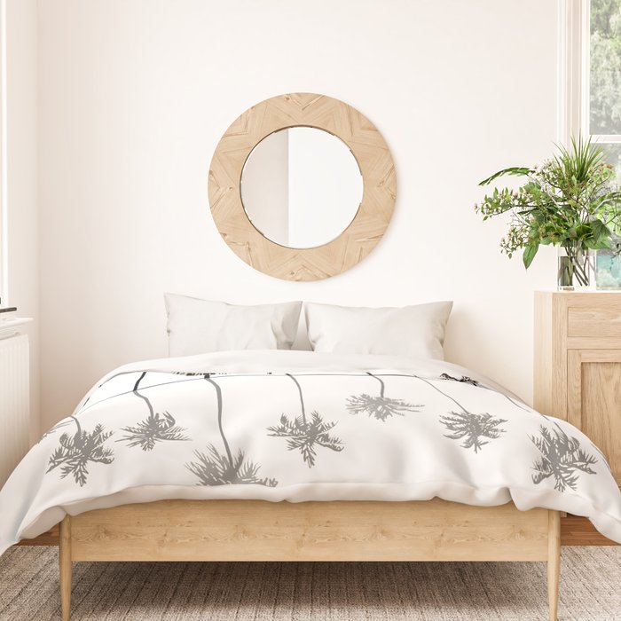 Palm Reflections II Duvet Cover Gallery Image 3