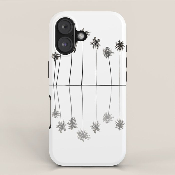 Palm Reflections II iPhone Case Gallery Image 1