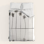 Palm Reflections II Duvet Cover Gallery Image 6