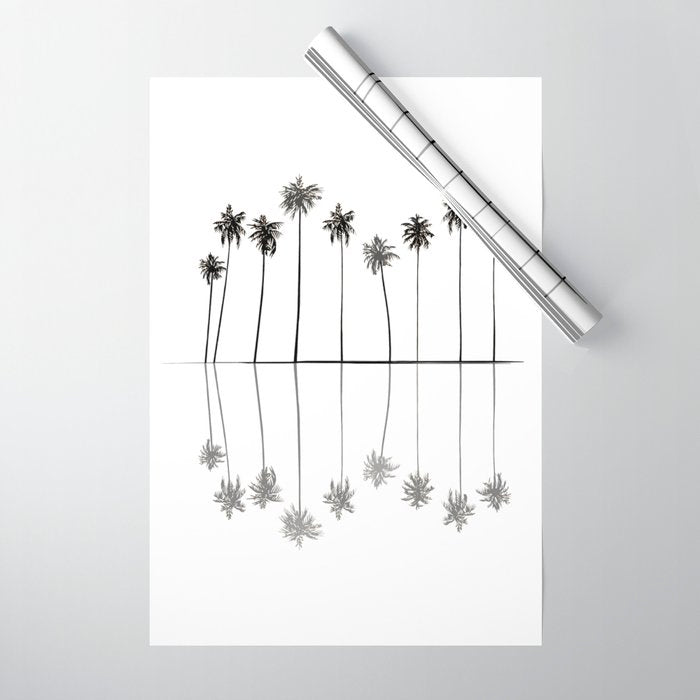 Palm Reflections II Wrapping Paper Gallery Image 1