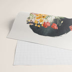 Minimal Collage Floral Portrait 4 Wrapping Paper Gallery Image 2