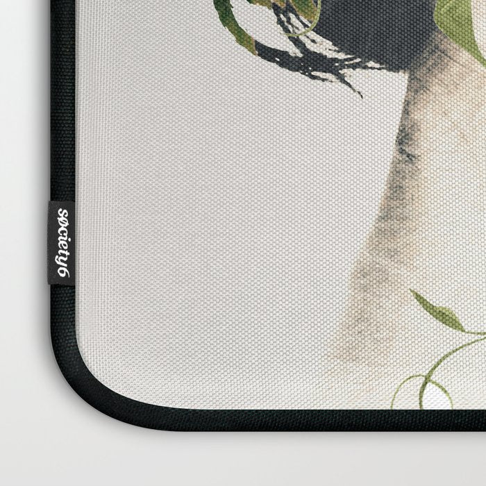 Minimal Collage Floral Portrait 4 Laptop Sleeve Gallery Image 3