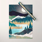 Star Lake Wrapping Paper Gallery Image 1