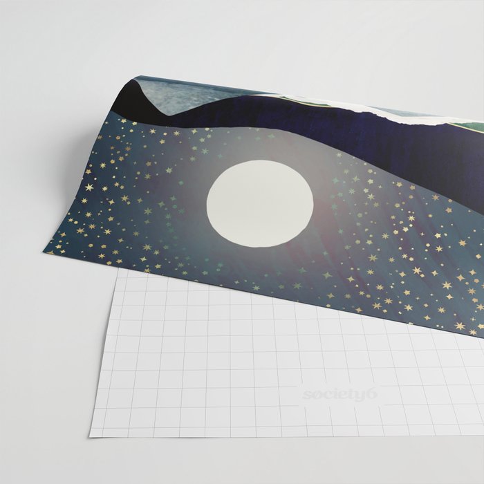 Star Lake Wrapping Paper Gallery Image 2