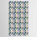 Abstract Block Mosaic R Tablecloth Gallery Image 2