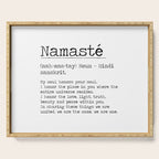 Namasté Definition  Serving Tray Gallery Image 1