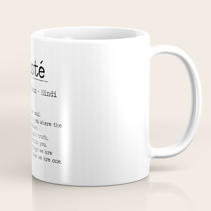 Namasté Definition  Coffee Mug Gallery Image 1