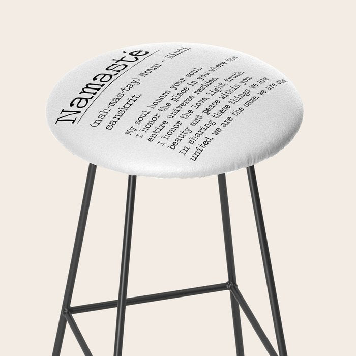 Namasté Definition  Stool Gallery Image 2
