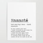 Namasté Definition  Poster Gallery Image 4