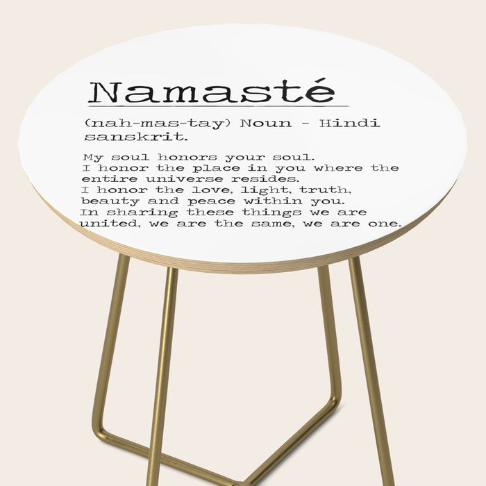 Namasté Definition  Side Table Gallery Image 2