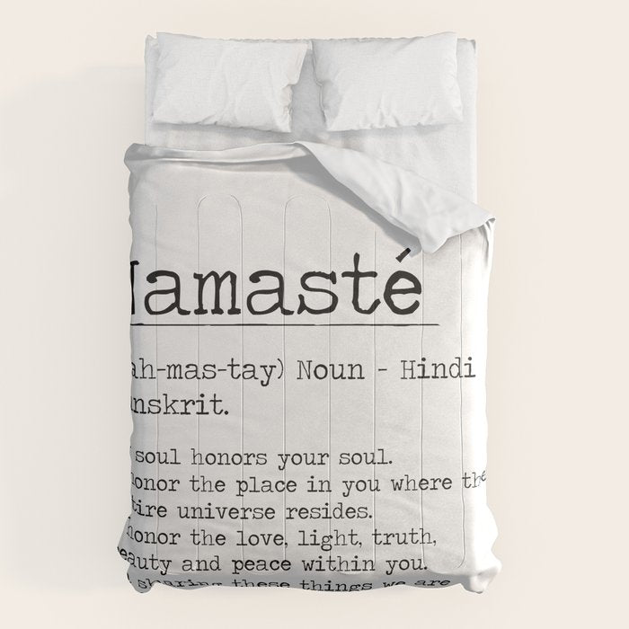 Namasté Definition  Comforter Gallery Image 1