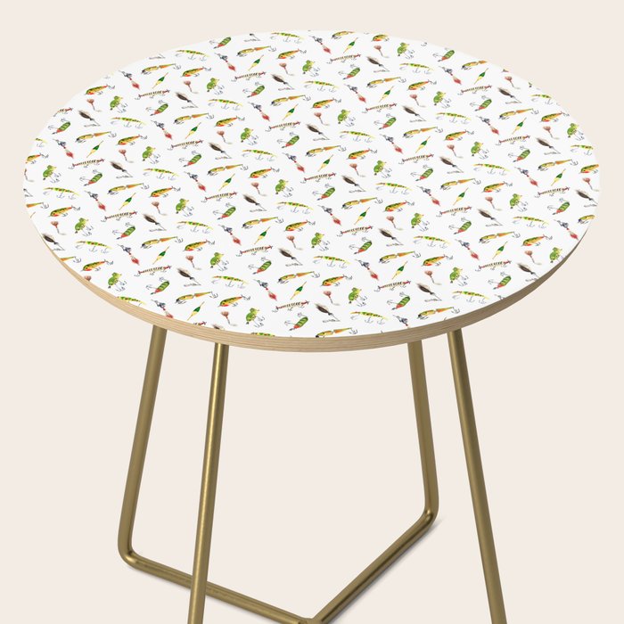 Vintage Fishing Lures Side Table Gallery Image 2