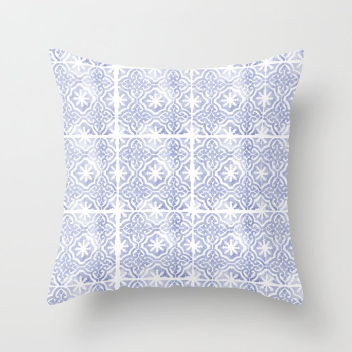 Mosaic Tiles Throw Pillow Gallery Image 1