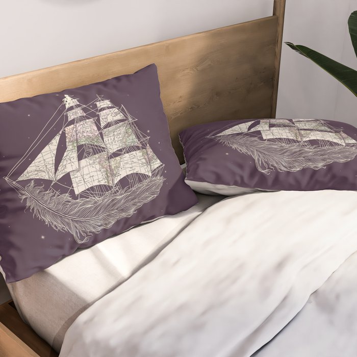 Wherever the wind blows Pillow Sham Gallery Image 2