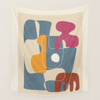 Organic Rhythms 4 Wall Tapestry Gallery Image 4