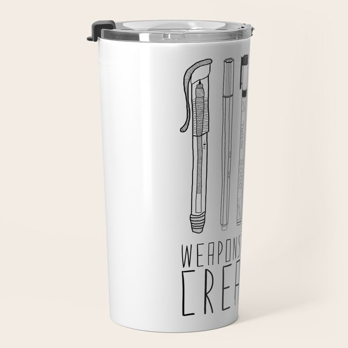 weapons of mass creation Travel Mug Gallery Image 3