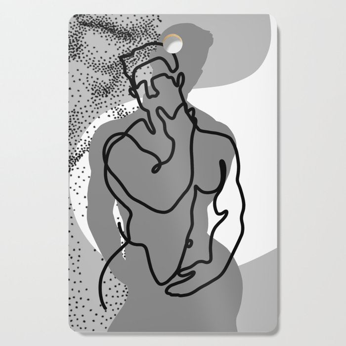 NOODDOOD Lines 14 Cutting Board Gallery Image 1