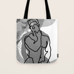 NOODDOOD Lines 14 Tote Bag Gallery Image 1