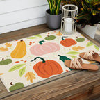 Pumpkins Outdoor Rug Gallery Image 2
