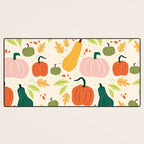 Pumpkins Desk Mat Gallery Image 3