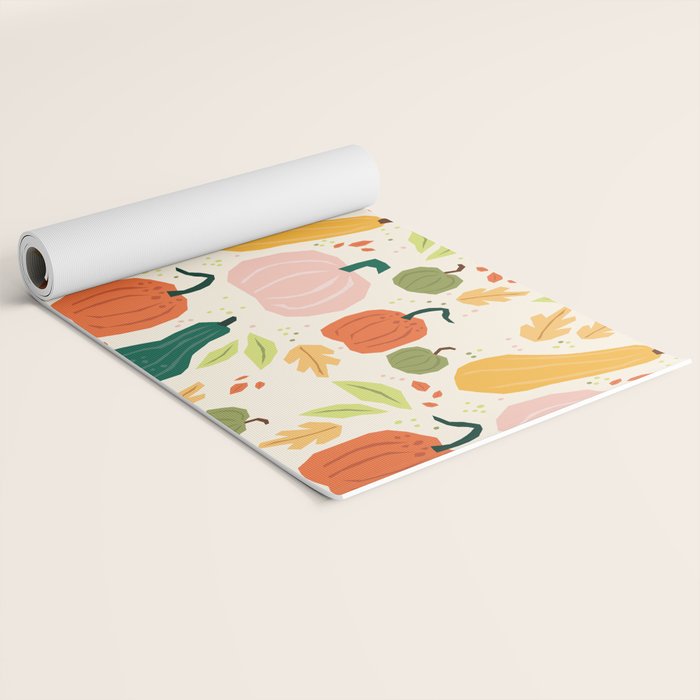 Pumpkins Yoga Mat Gallery Image 2