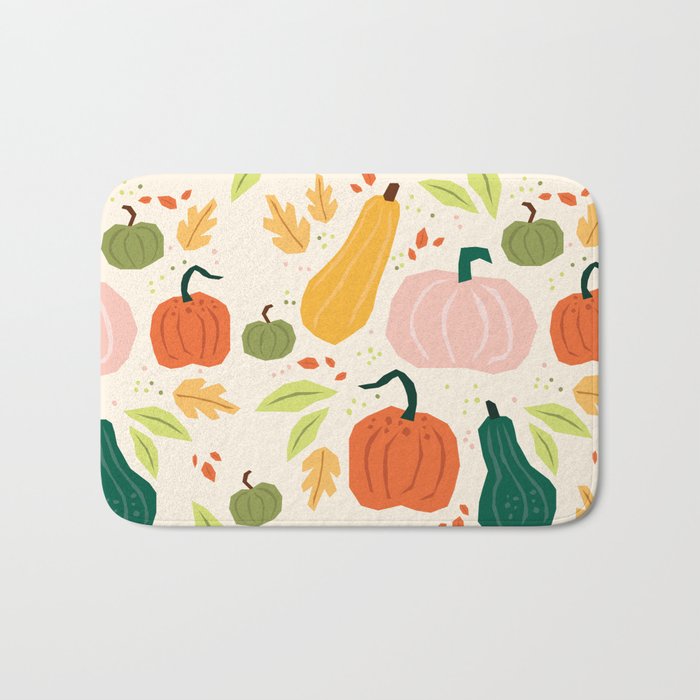 Pumpkins Bath Mat Gallery Image 1